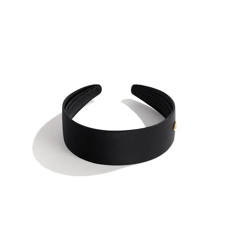 Maggie Mulberry Silk Wide Headband - EVITA PERONI OFFICIAL