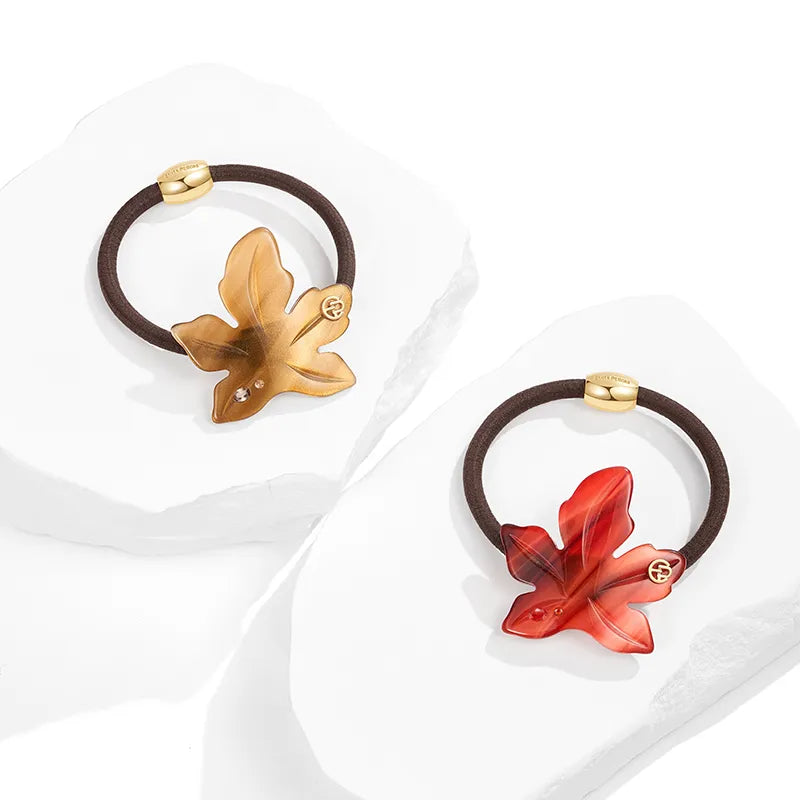 Adelaide Red Maple Hair Ties