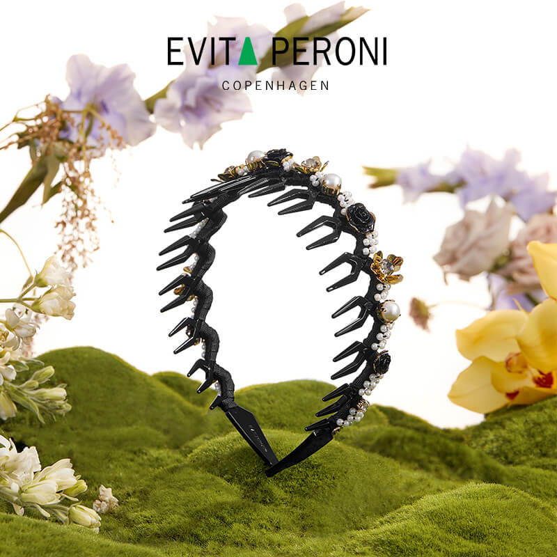Candice Crown Headband - EVITA PERONI OFFICIAL