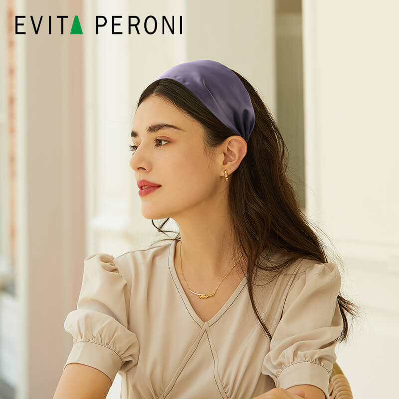 Jardine Polyester Wide Headband - EVITA PERONI OFFICIAL