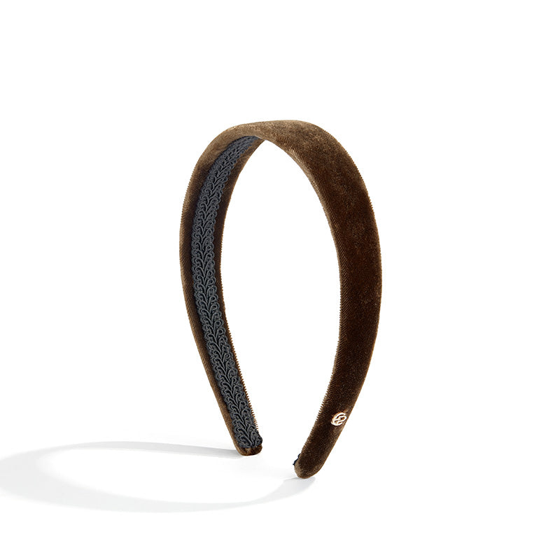 Classic Velvet Wide Headband - EVITA PERONI OFFICIAL