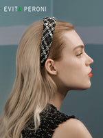 Adela Woolen Fabric Headband - EVITA PERONI OFFICIAL