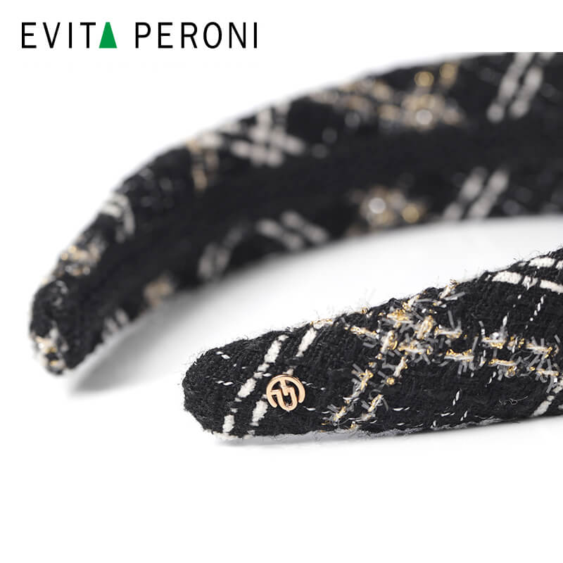 Adela Woolen Fabric Headband - EVITA PERONI OFFICIAL