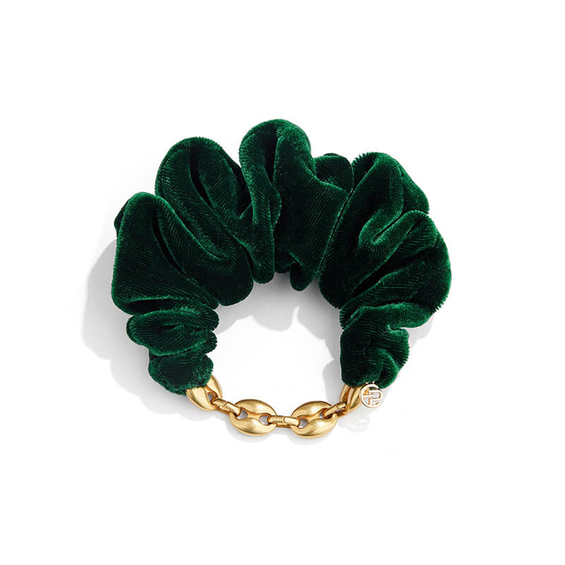 Erin Metal Chain Scrunchies - EVITA PERONI OFFICIAL