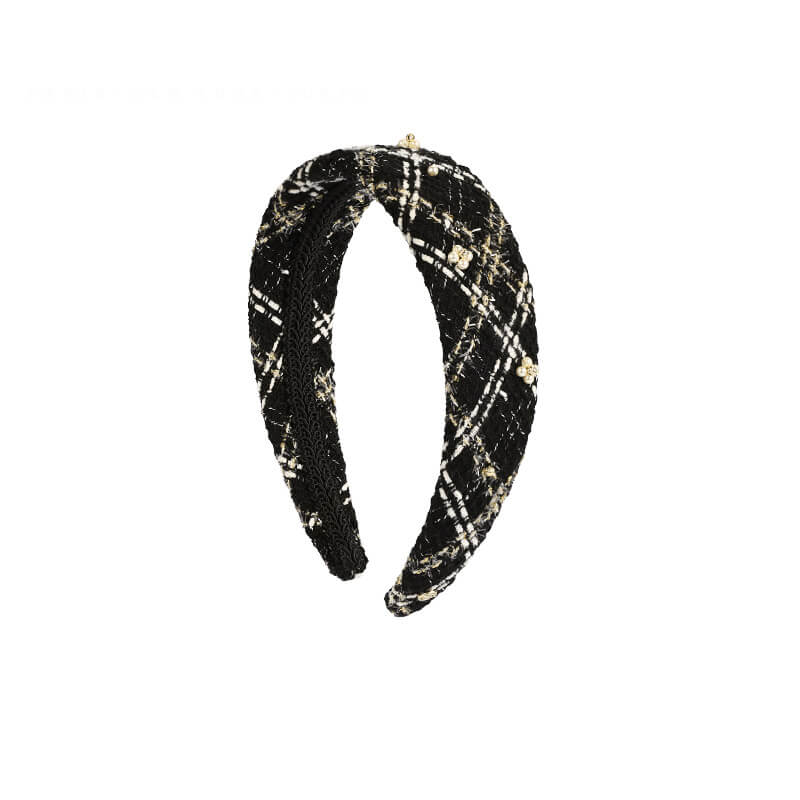 Adela Woolen Fabric Headband - EVITA PERONI OFFICIAL