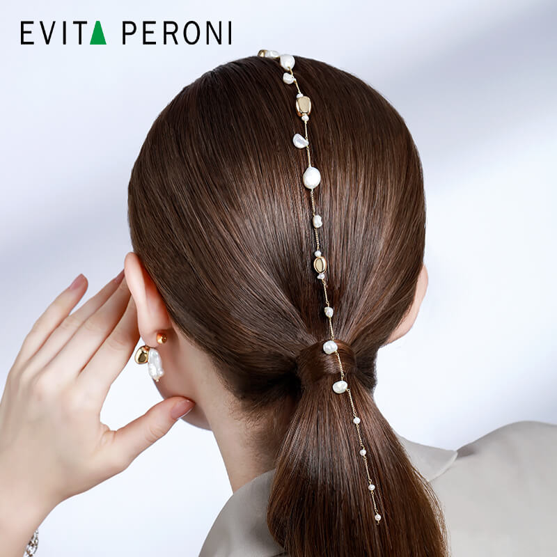 Alien Pearl Side Comb - EVITA PERONI OFFICIAL