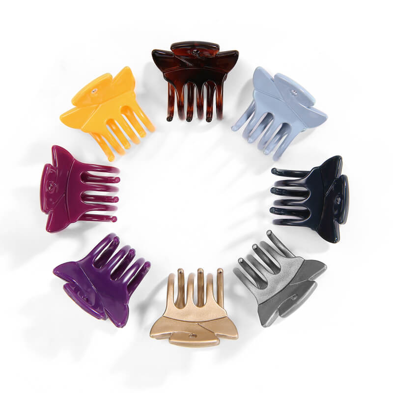 Classic Zu Mini Hair Claw (4pcs) - EVITA PERONI OFFICIAL