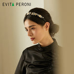 Mona Luxury Crystal Vintage Wide Headband - EVITA PERONI OFFICIAL