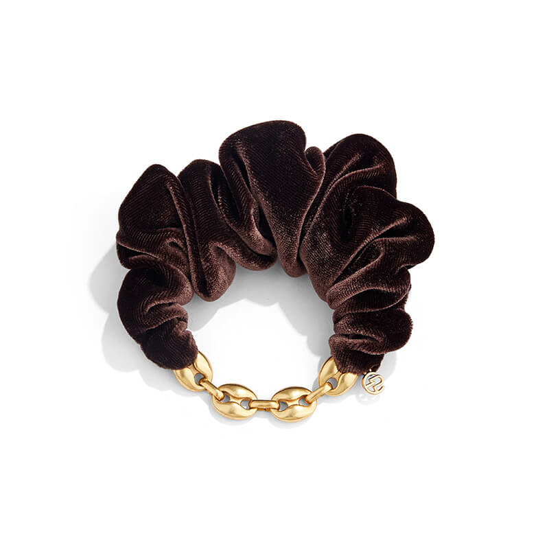 Erin Metal Chain Scrunchies - EVITA PERONI OFFICIAL