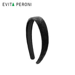 Classic Velvet Wide Headband - EVITA PERONI OFFICIAL